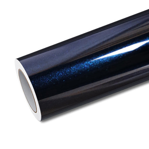 Midnight Blue Metallic Gloss Wrap