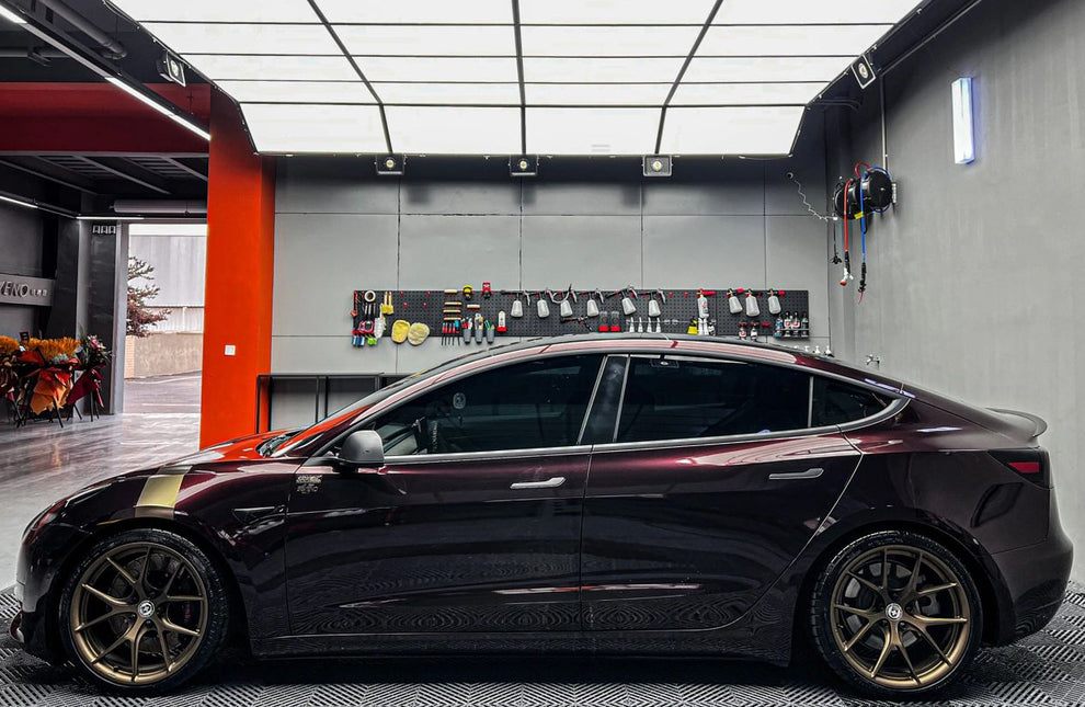 Black Rose Metallic Gloss Wrap