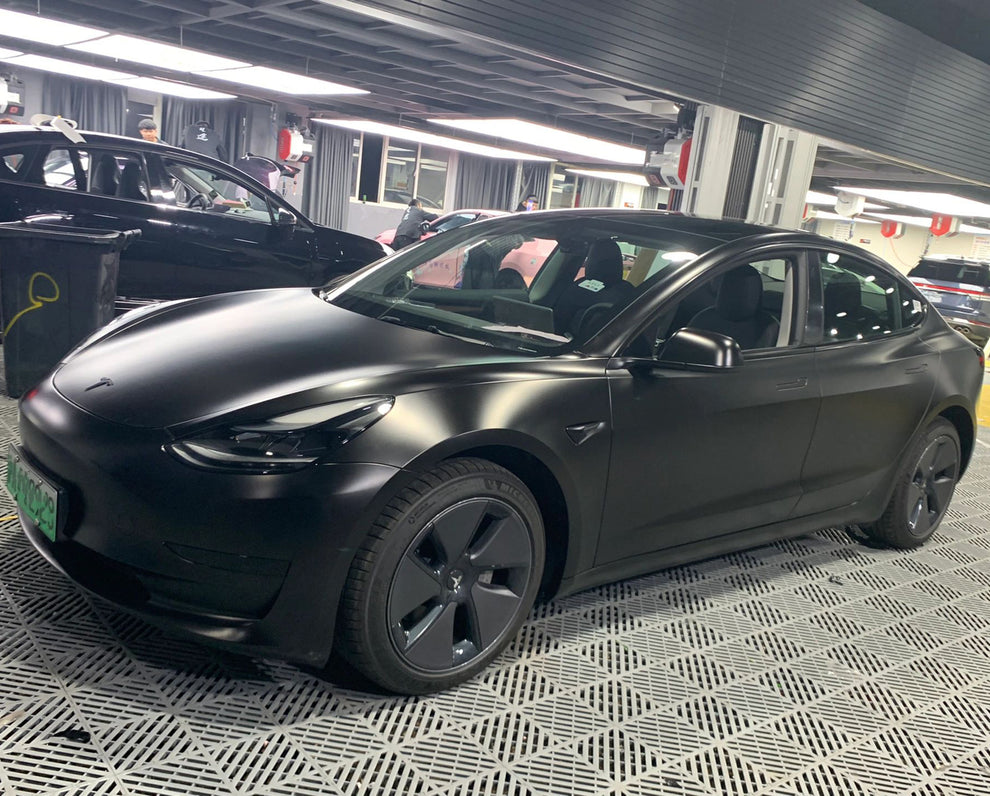 Black Matte Metallic Wrap