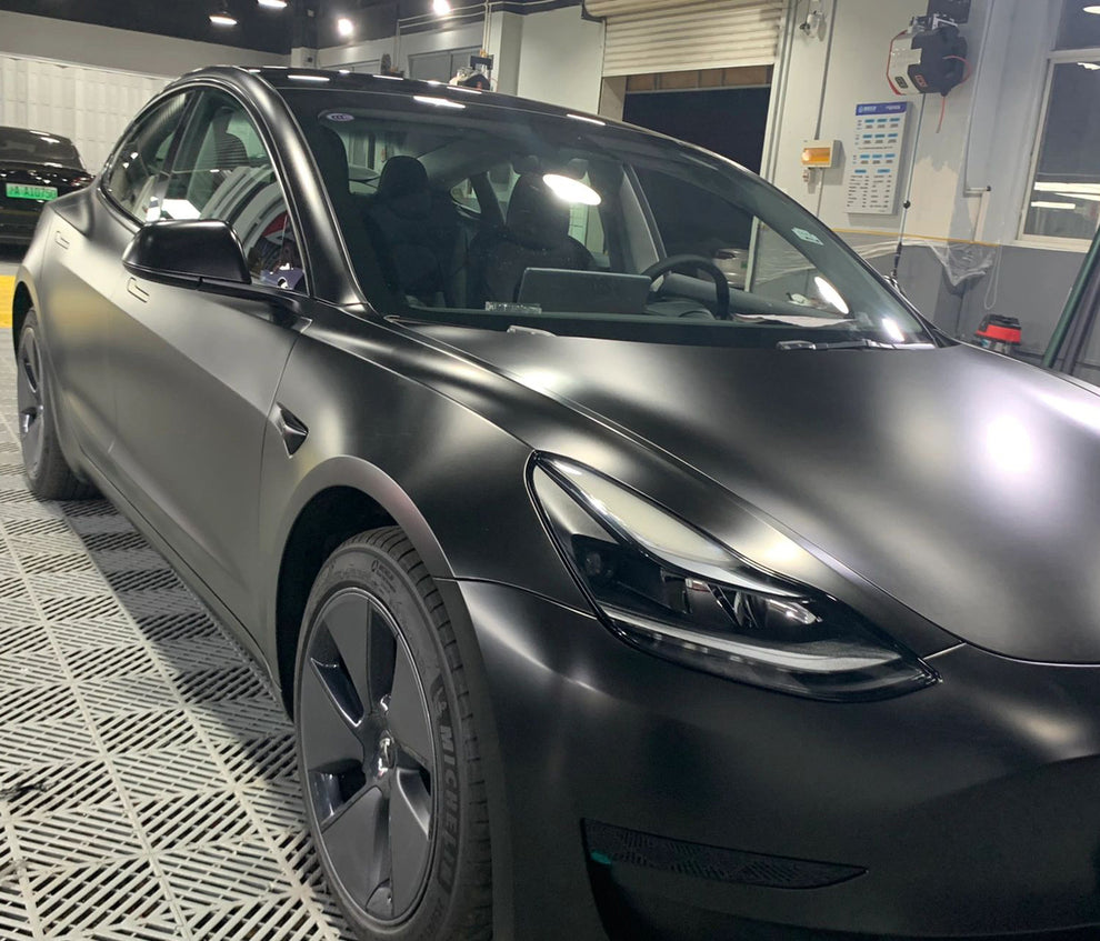 Black Matte Metallic Wrap