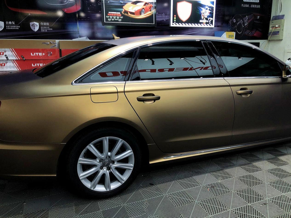 24k Gold Matte Wrap