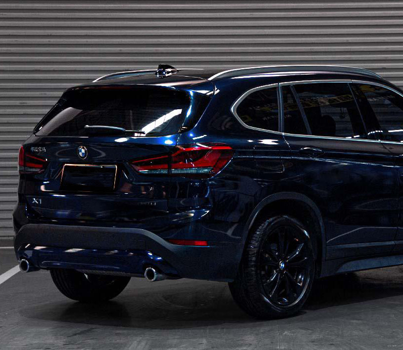 Midnight Blue Metallic Gloss Wrap