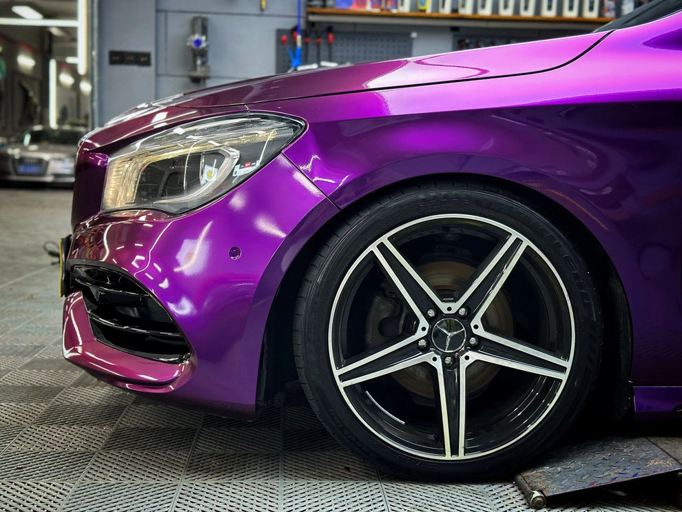 Purple Metallic Gloss Wrap