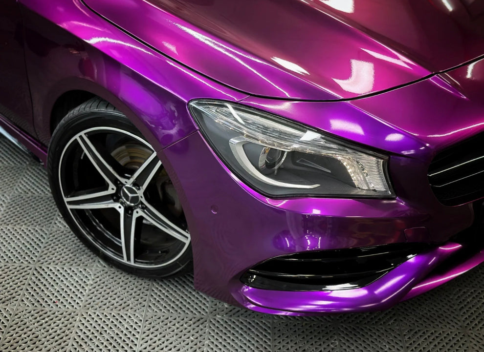 Purple Metallic Gloss Wrap