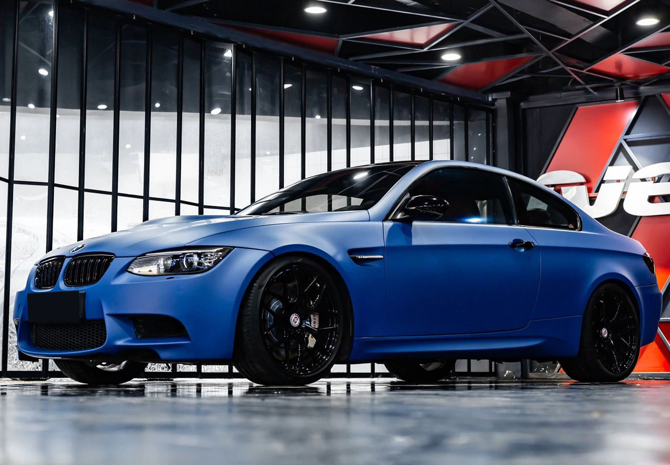 Abudhabi Blue Matte Wrap