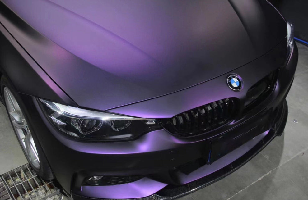 Deep Purple Matte Wrap