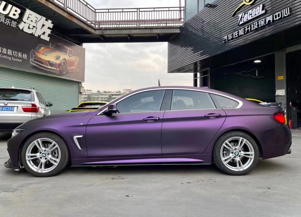 Deep Purple Matte Wrap