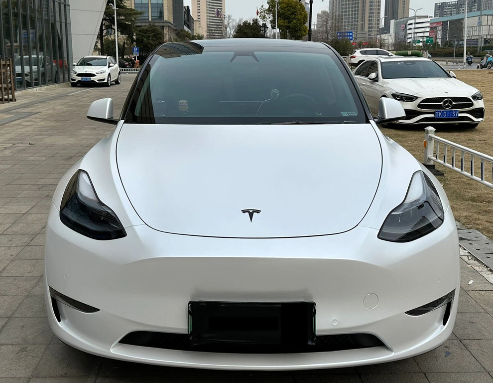 Pearl White Matte Metallic Wrap