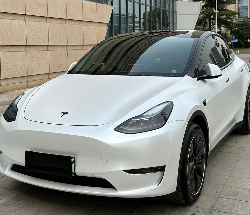 Pearl White Matte Metallic Wrap